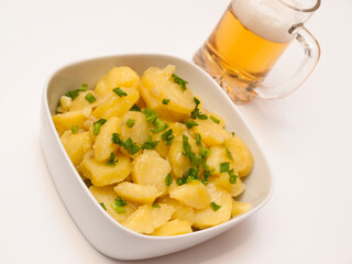 Bavarian potato salad