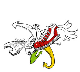 vector abstract skate modern background textured urban