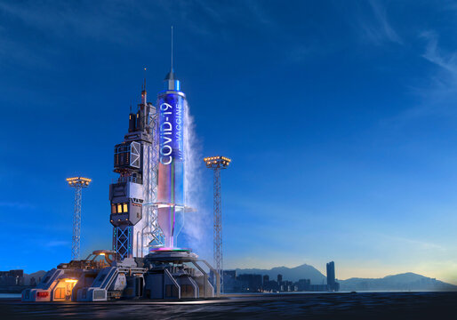 COVID-19 vaccine rocketing off launch pad