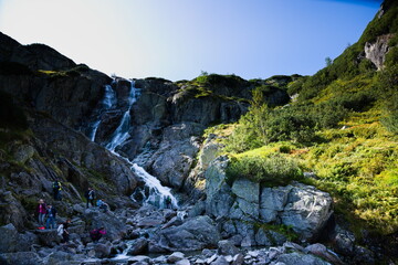 river in the mountains