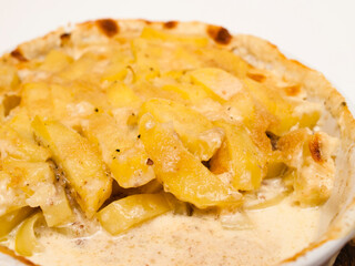 Janssons frestelse (Jansson's temptation) -  Swedish potatoes casserole