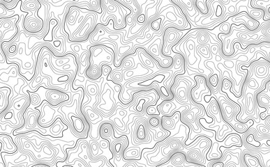 Map line of topography. Vector abstract topographic map concept with space for your copy. Black and white wave. Abstract paper cut. Abstract colorful waves. Wavy banners. Color geometric form.