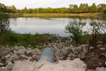 lake in the park