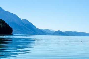 Calm water and the BC Coast