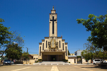 Catholic Church Nossa Senhora D´abadia in the city of Goianésia
