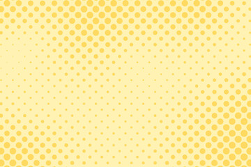 Vector simple background in comic book style with halftone gradient. Retro pop art design.