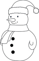 Happy Holidays, Snowman in a red hat and scarf, Snowman , Snowmen 