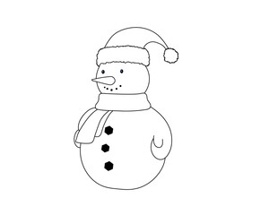 Happy Holidays, Snowman in a red hat and scarf, Snowman , Snowmen 