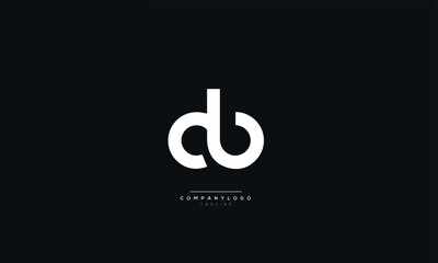 CB, BC , C, B Letter Business Logo Design Alphabet Icon Vector Monogram