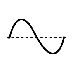 sound waves concept, louder symbol icon, vector illustration