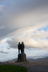 Spean Bridge  Marines Memorial