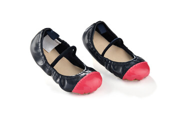 Baby shoes isolated on white background
