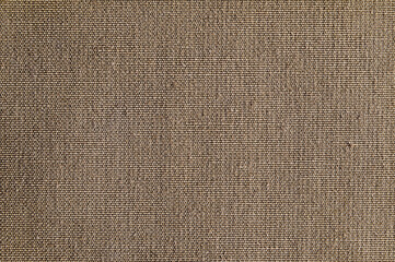 Naklejka na ściany i meble Closeup brown color fabric texture. Brown fabric pattern design or upholstery abstract background.