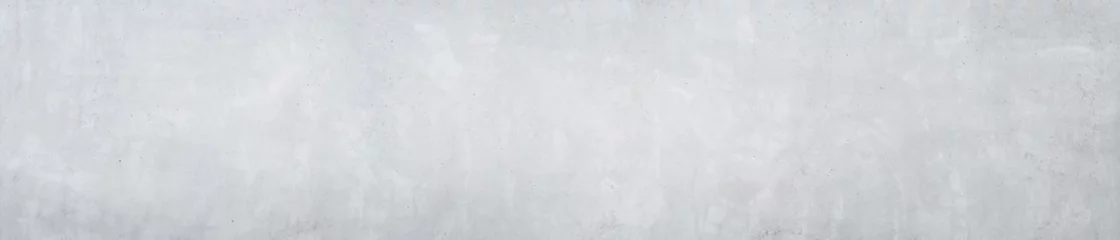 Fototapeten Konkrete Panorama of a smooth gray concrete or cement wall as wallpaper or texture  © Günter Albers