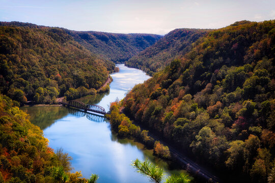 Autumn in the New River Gorge 