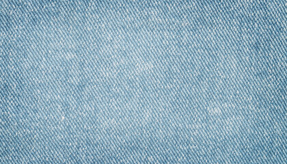 Closeup of blue jean denim fabric for texture ,background and wallpaper
