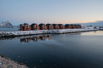 Häuser am Meer