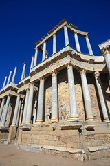 Naklejka premium Roman Theatre of Merida
