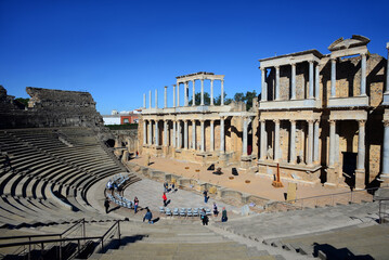 Obraz premium Roman Theatre of Merida