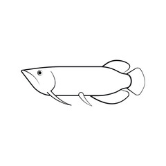 fish icon design isolated on white background