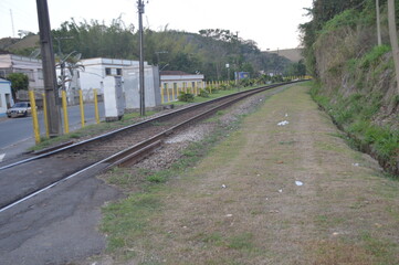 train in the countryside