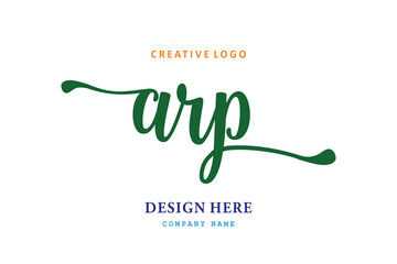 The simple ARP type logo is easy to understand and authoritative