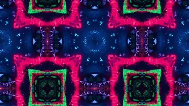 trippy graphic colorfull eye and boday