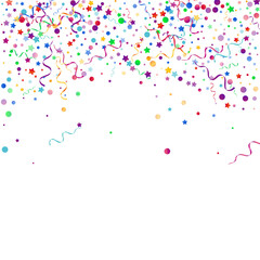 Variegated Spiral Falling Vector White 