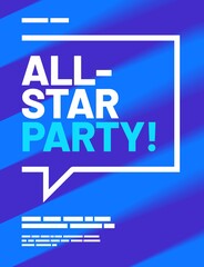 Layout design with abstract dynamic shapes. Vector illustration for poster, flyer or website design.