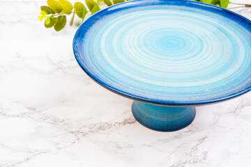 Fototapeta na wymiar handmade ceramic bowl on the table