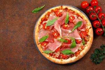 pizza prosciutto e rucola