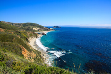 The Big Sur coast,  California 