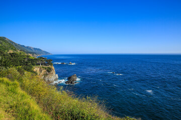 The Big Sur coast,  California 