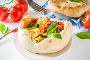 Chicago Pizza Pot Pie