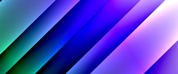 Fototapeta premium Fluid gradients with dynamic diagonal lines abstract background. Bright colors with dynamic light and shadow effects. Vector wallpaper or poster