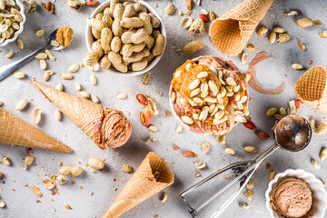 Peanut butter ice cream