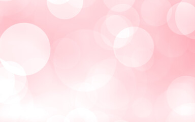 Luxury pink blur abstract background with bokeh lights for backgrounds concept of valentine day.