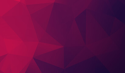 Obraz premium Abstract purple red gradient triangle background. 3D triangles. modern wallpaper.