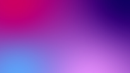 Abstract gradient pink purple and blue soft colorful background. Modern horizontal design for mobile app.