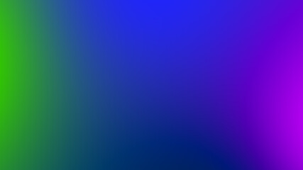 Abstract gradient green blue and purple soft colorful background. Modern horizontal design for mobile app.