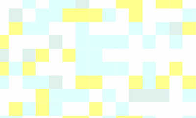 Abstract square pixel mosaic colorful background geometric seamless pattern in pastel colors. 8 bit