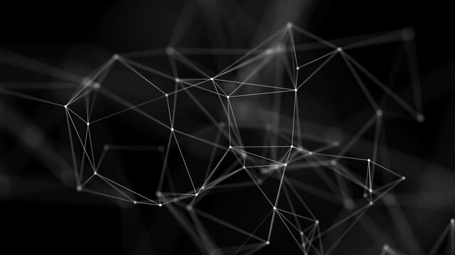 Motion graphic Loop for abstract data center, server, internet, speed. Futuristic HUD tunnel. Display screens for tech titles and background, tech headline. 4K 3D render