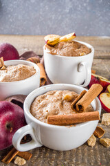 Autumn apple pie mugcake