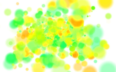 Abstract colorful bright spot watercolor dot soft and blur background.
