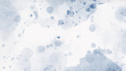 blue indigo colorful watercolor splash on paper background