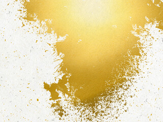Golden and white Japanese style background image