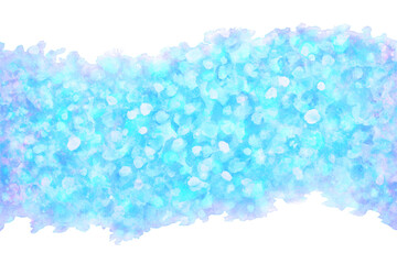 氷 雪 ブルー クリスマス 水彩 背景