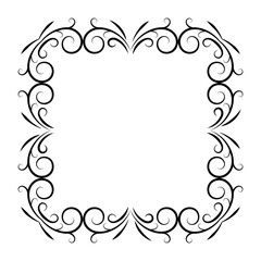 
Embroidered monogram line icon design  

