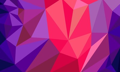 Polygon abstract backdrop. Glitter abstract illustration with an elegant triangles. Brand new design for your business