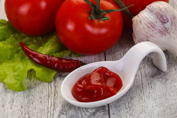 Tomato ketchup sauce